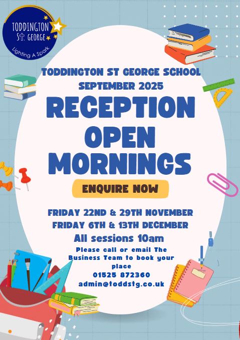 Reception Open Mornings 2024